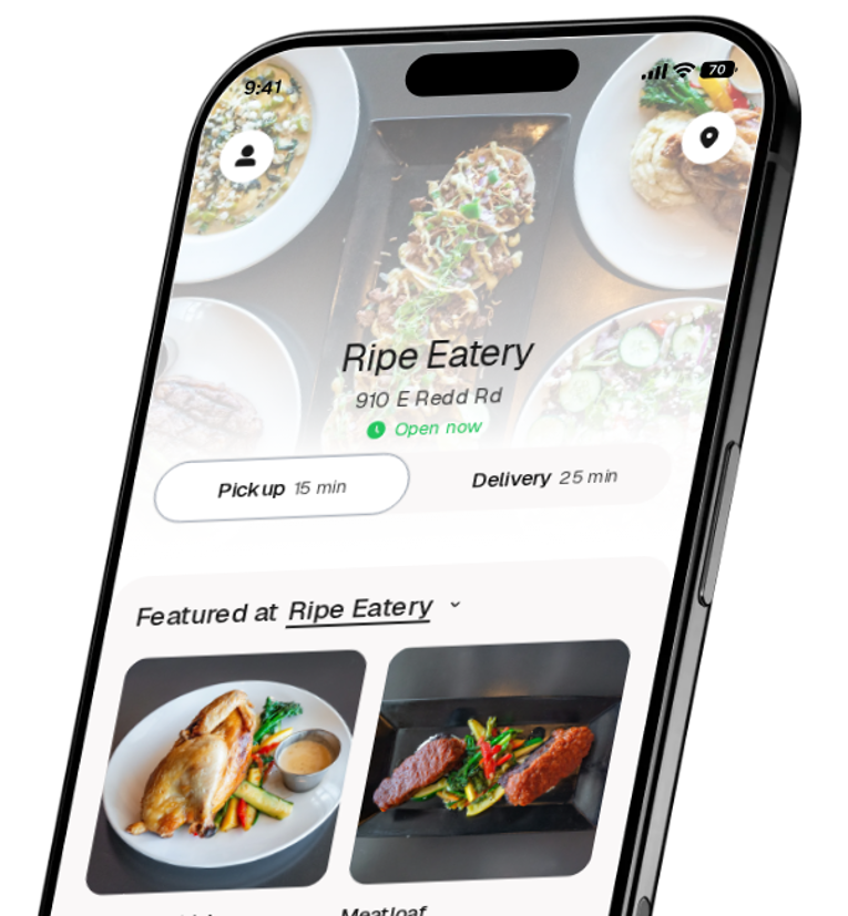 Ripe Eatery app preview