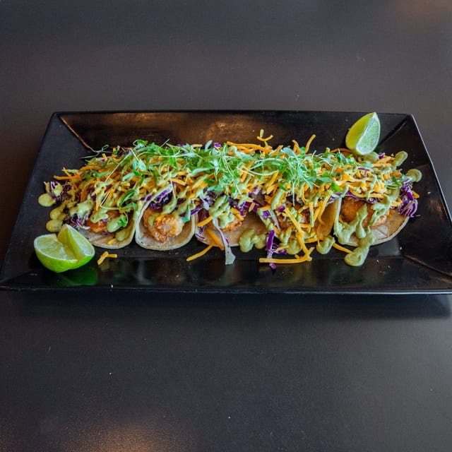 Shrimp Tacos.