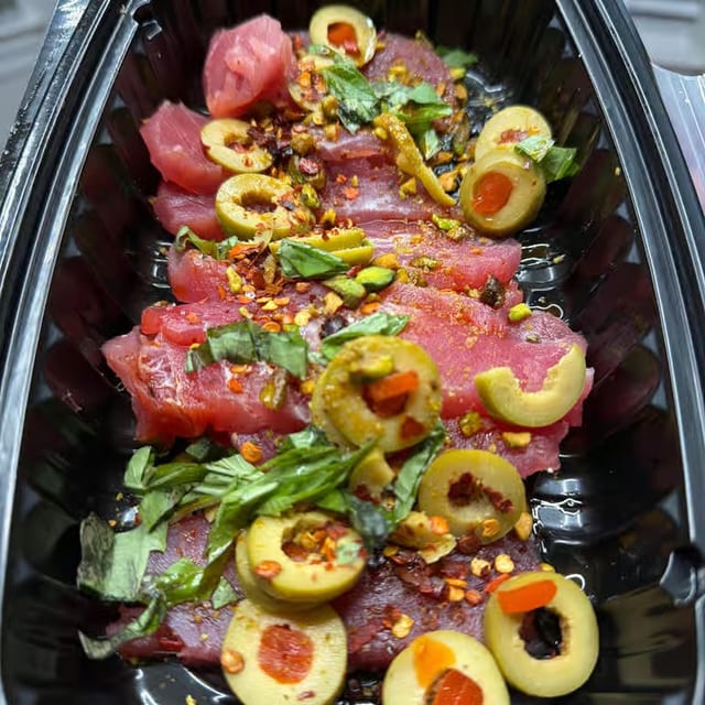 Sicilian Tuna Crudo.