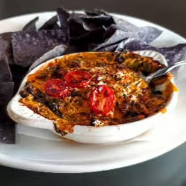 Green Chile Spinach Dip.