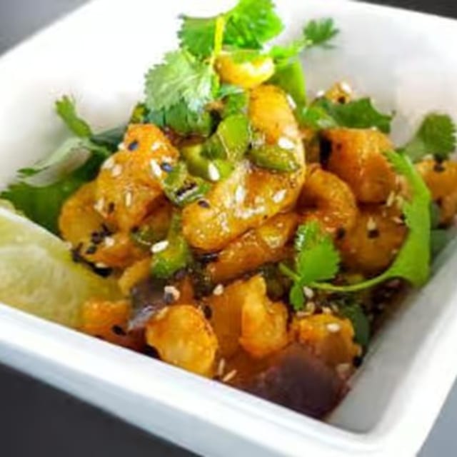 Soy Ginger Calamari.