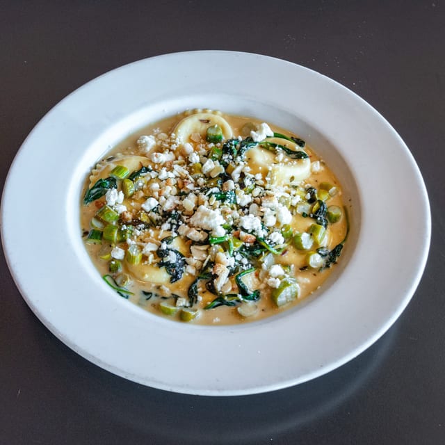Lemon Basil Ravioli.