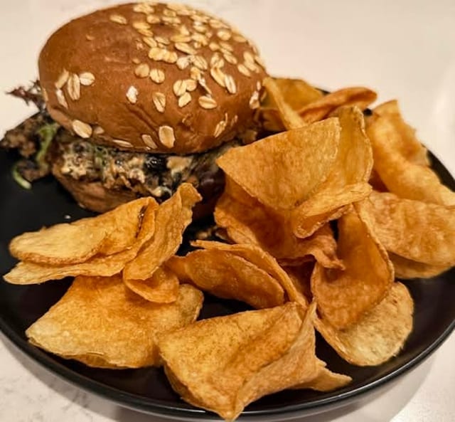 Black Bean Burger.